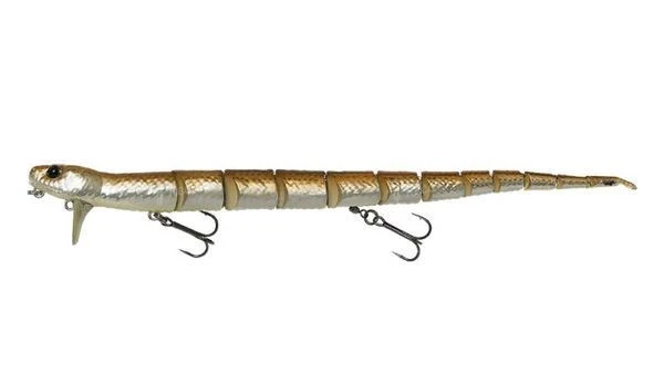 Воблер Savage Gear 3D Snake 200F Steel Adder фото
