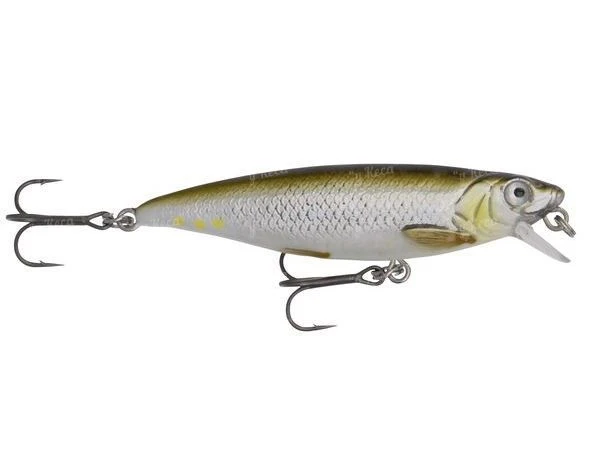 Воблер Savage Gear 3D Twitch Minnow 80SS 02-Green Silver Ayu фото