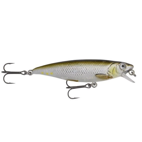 Воблер Savage Gear 3D Twitch Minnow 66SS 02-Green Silver Ayu фото