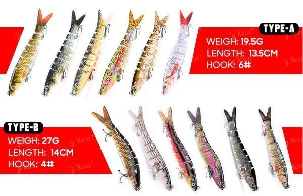Воблер Seal Gudgeon 8-Sections фото