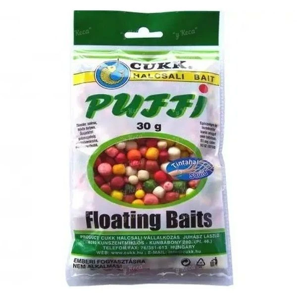Воздушное тесто Cukk Puffi Mix Mini+Midi Кальмар 30г фото