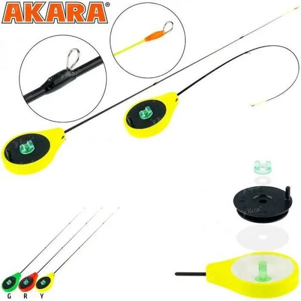 Удочка зимняя безкивочная Akara Finezza фото
