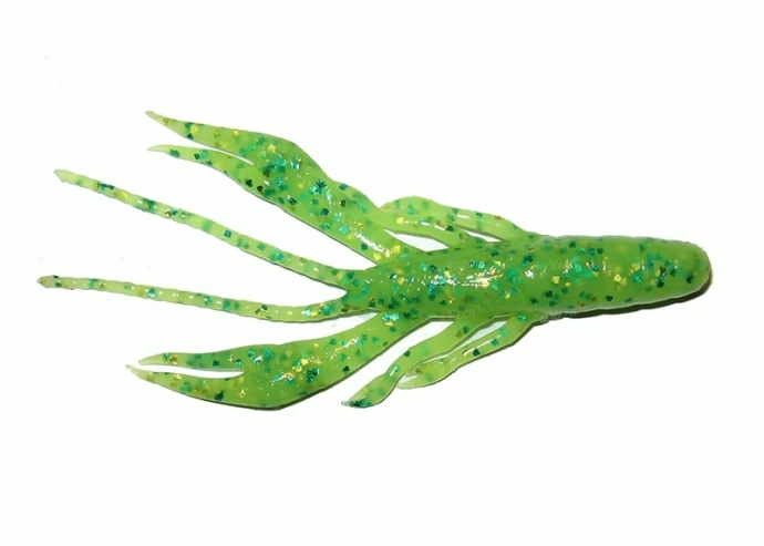 Jackall Waver Srimp 3.5" Chart/ Lime Chart Flk фото