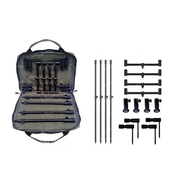 Набор стоек и буз баров в чехле World4carp Stand Kit Universal 4 фото