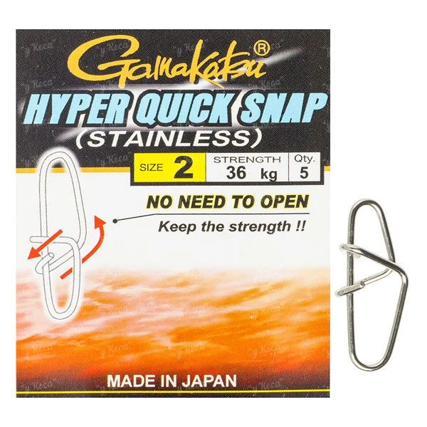 Застежки Gamakatsu Hyper Quick Snap фото