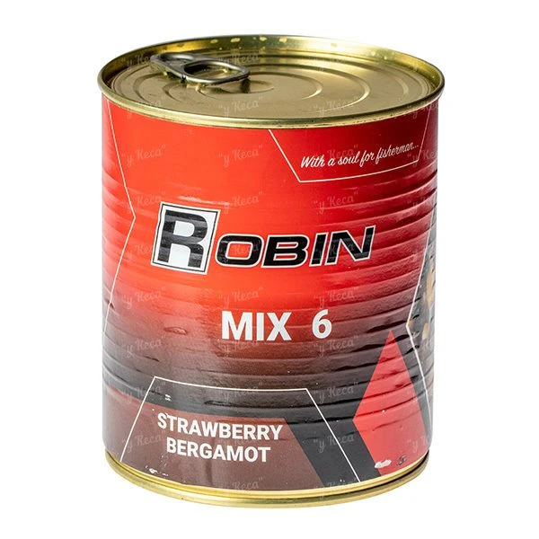 Зерновой микс Robin 900мл ж/б MIX-6 Клубника-бергамот фото