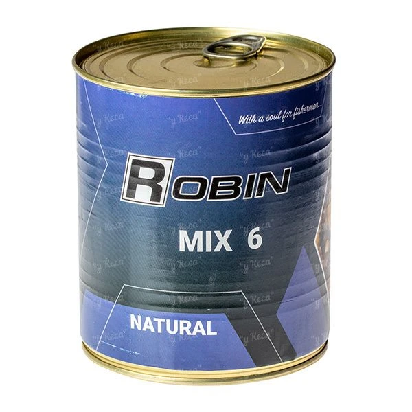 Зерновой микс Robin 900мл ж/б MIX-6 Натурал фото