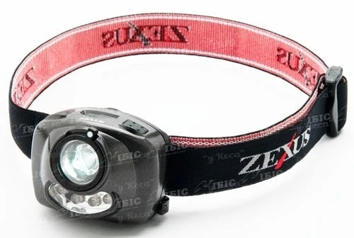 Фонарь налобный Zexus ZX-220 Game Vest model 125lm фото